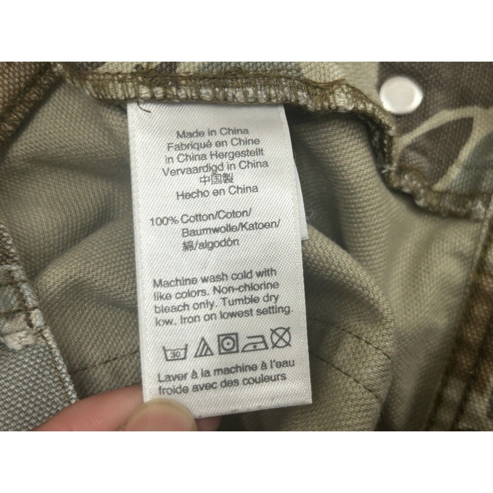 Wallace Barnes Duck Camo Pants Mens 34x30 Canvas Carpenter AB249 - Picture 4 of 11
